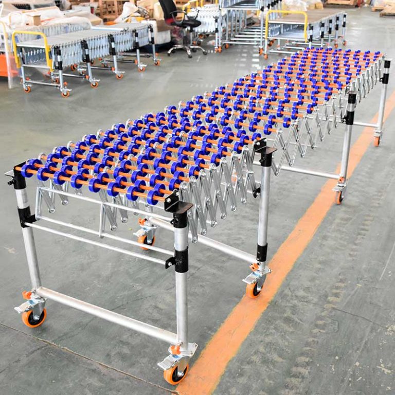 Gravity Skate Wheels Conveyor DetallESD