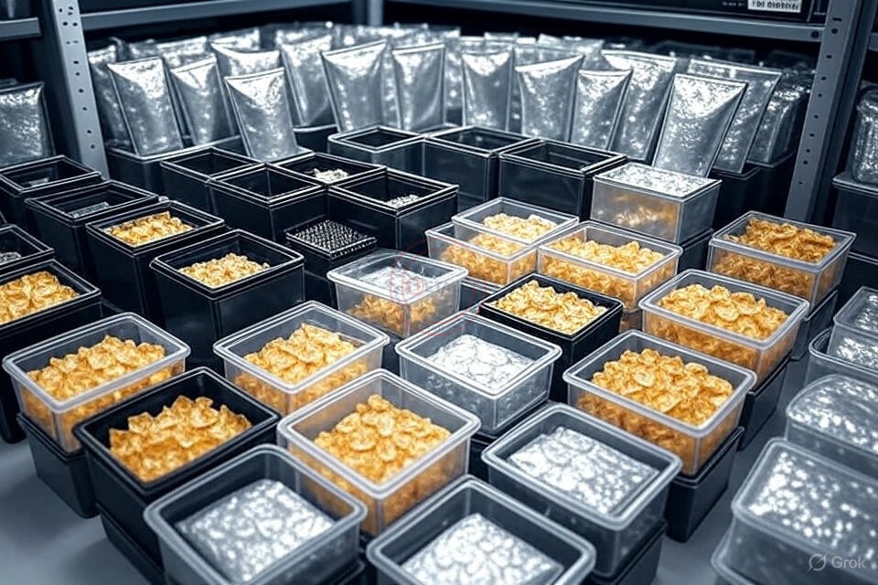Anti-static storage
