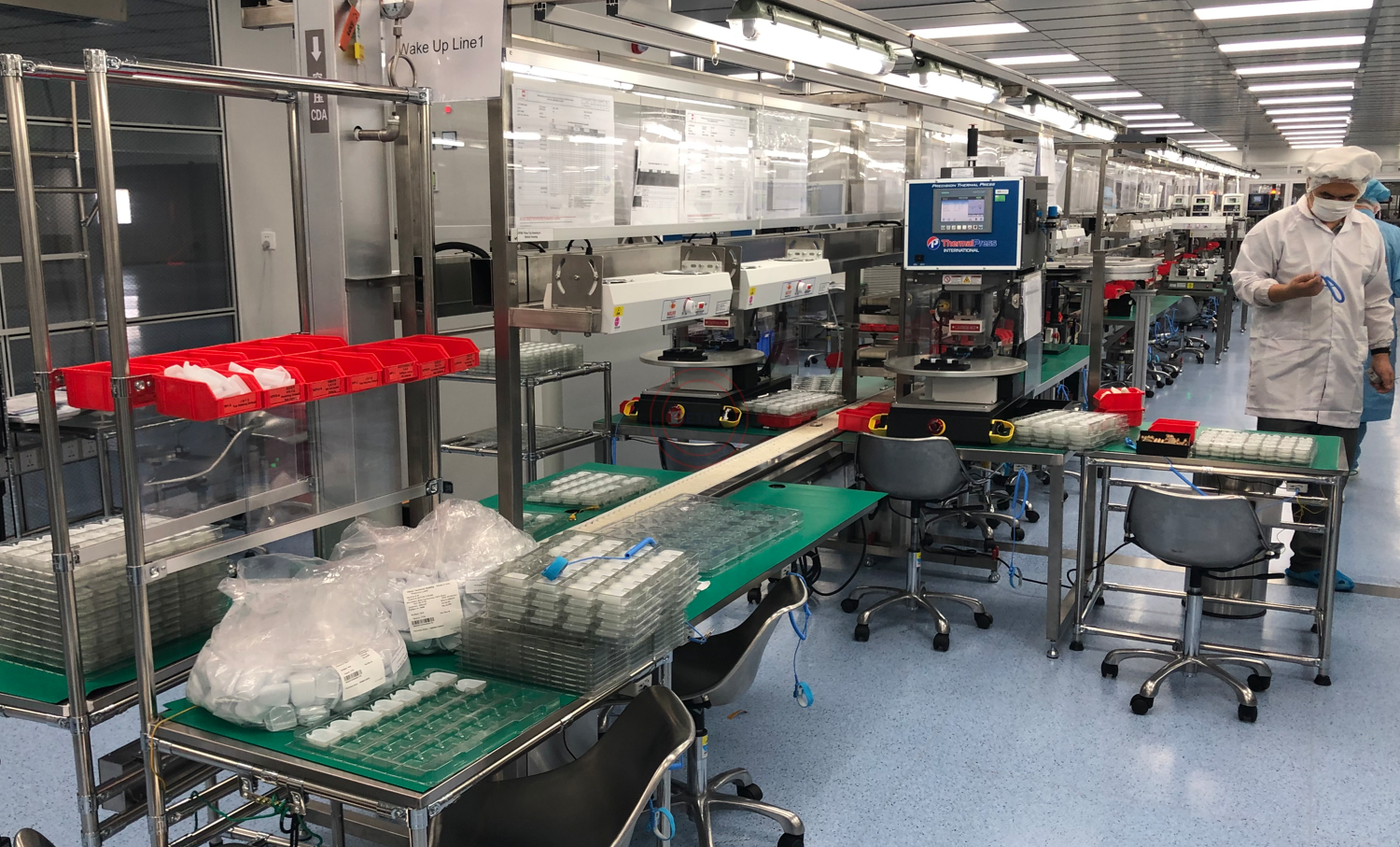 ESD Control in electronics factory