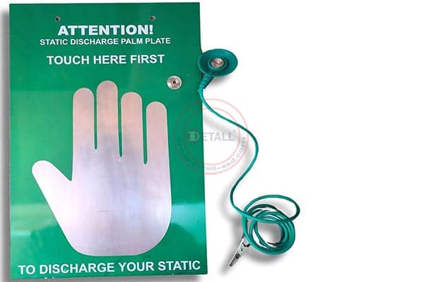 Static Discharge Palmplate