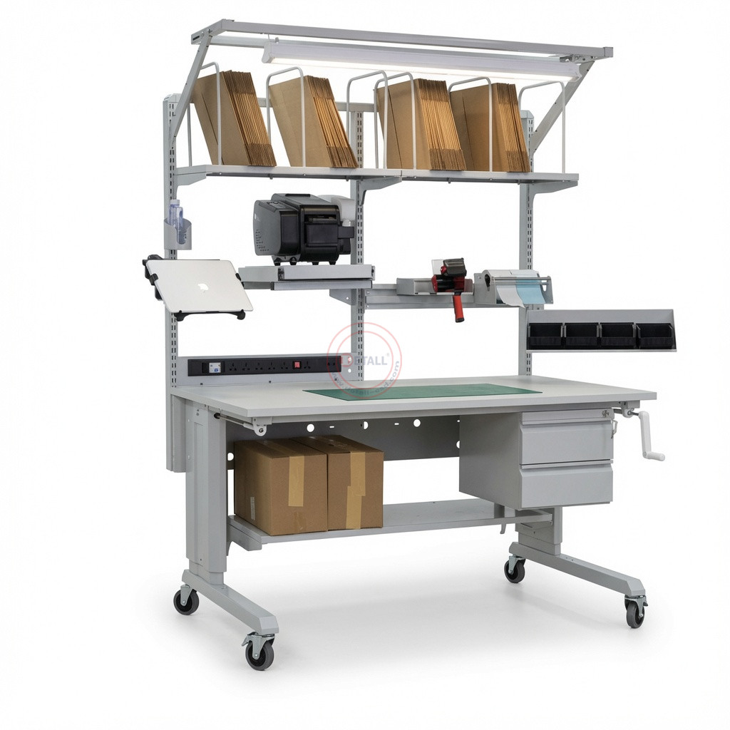 Crank Adjustable Table - 250kg