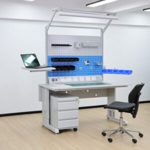 Detall ESD workbench for electronics repairing work